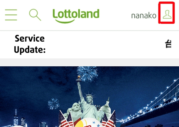 Lottoland(ロトランド)の出金(引き出し)方法1